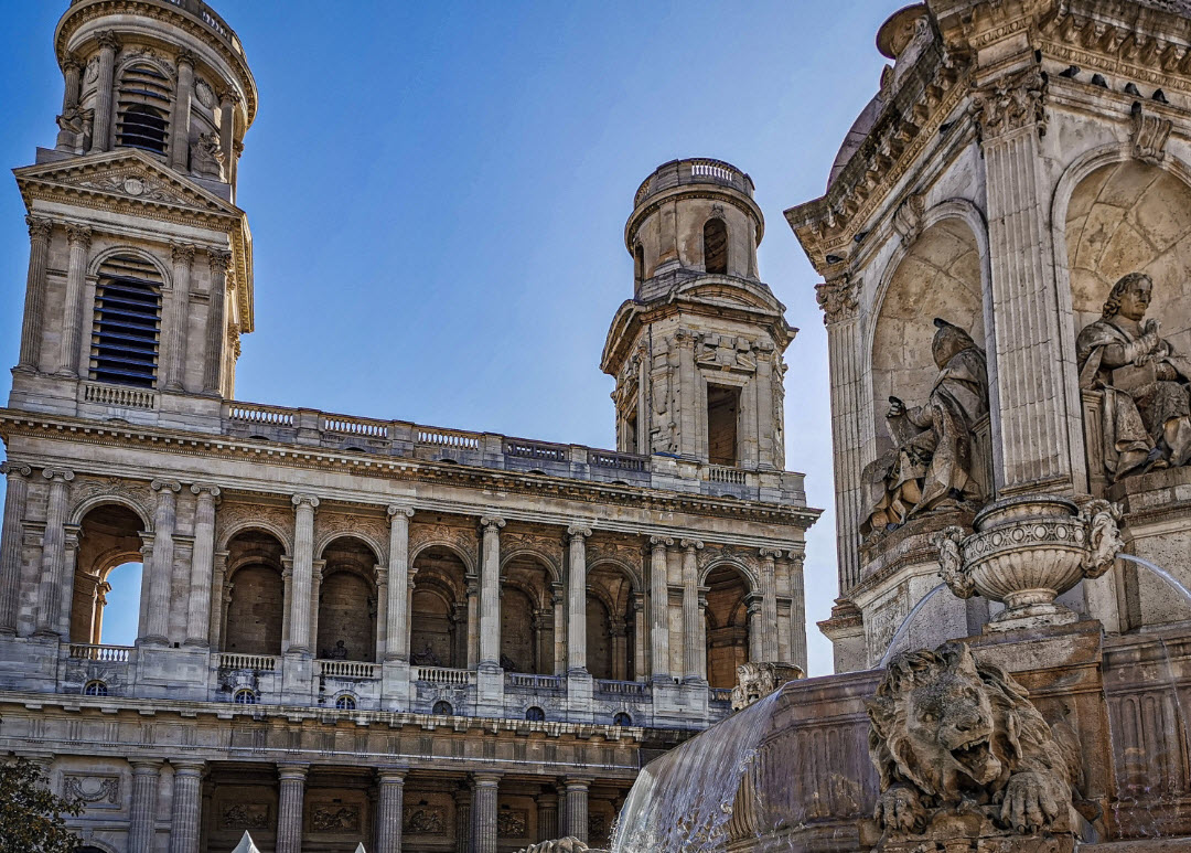 Église Saint-Sulpice, Paris, France, France